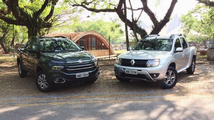 Info - Comparação Carros - Fiat Toro VS Renault Oroch - Imagem