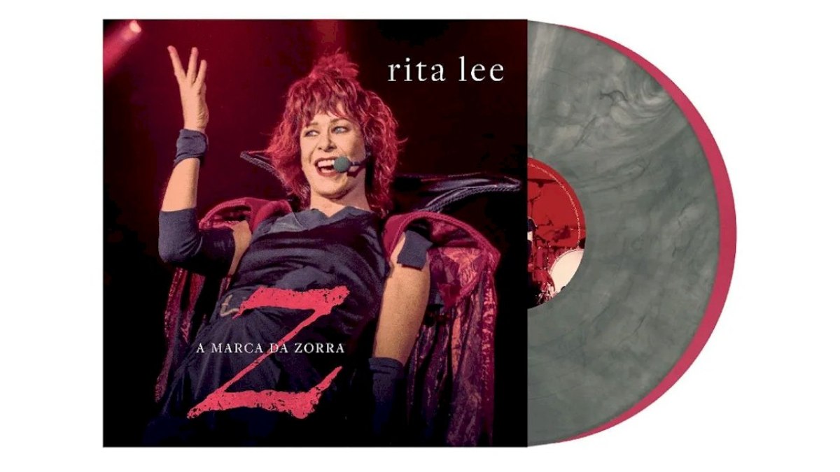  Rita Lee: 'A Marca da Zorra' ganha reedição em vinil duplo cinza e rosa 