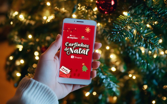 Cartinhas de Natal Shopee vai presentear 2 mil crianças