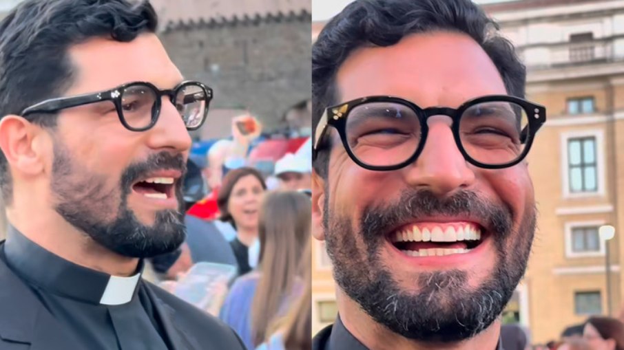 Religioso recebeu diversos elogios após vídeo Religioso recebeu diversos elogios após vídeo
