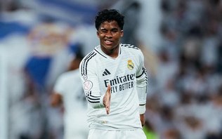 Endrick pode levar 1º prêmio individual pelo Real na Copa do Rei