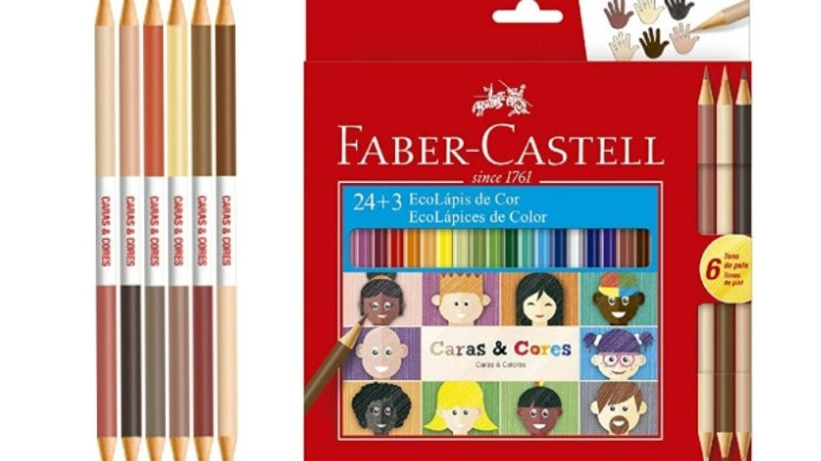 Lápis Faber-Castell Caras & Cores