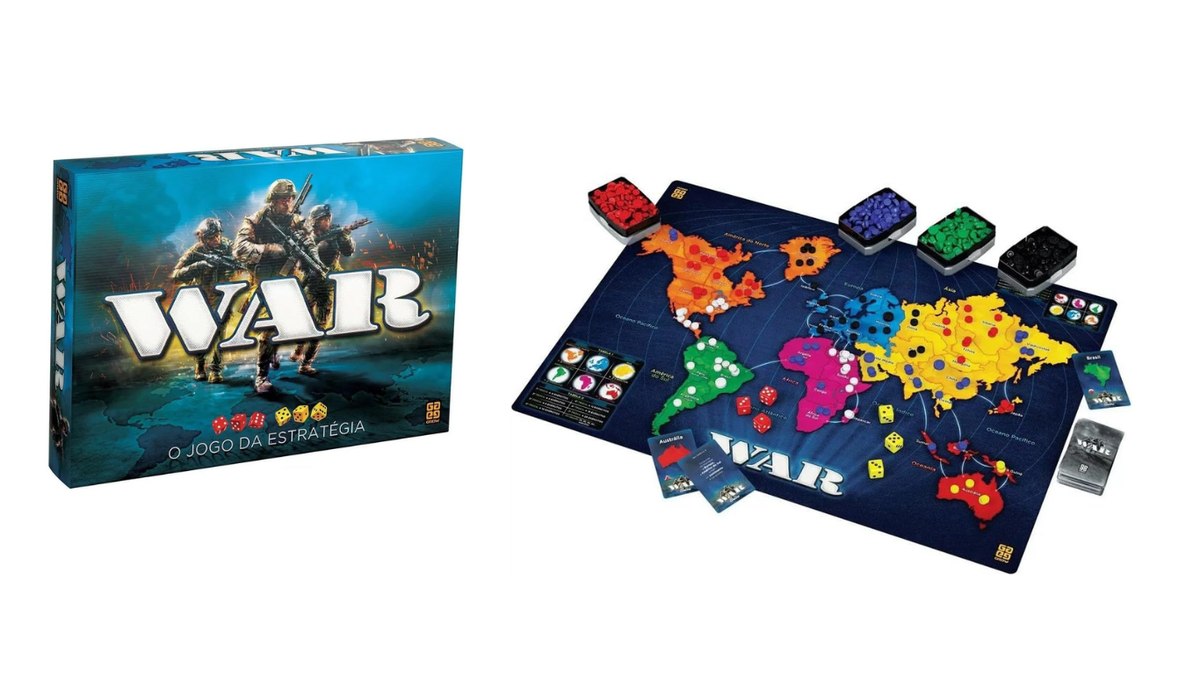 Grow Jogo De Tabuleiro War Vikings Jogo Da Estrategia Original