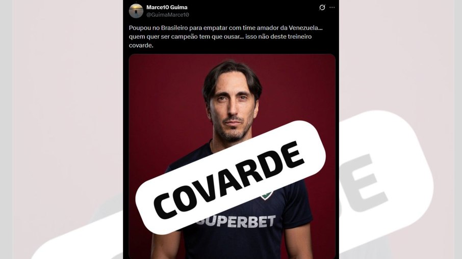 Torcedores do Fluminense detonam Zubeldía