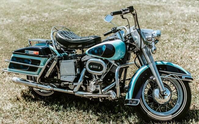 Harley-Davidson de Elvis Presley. Foto: divulgação/GWS Autions