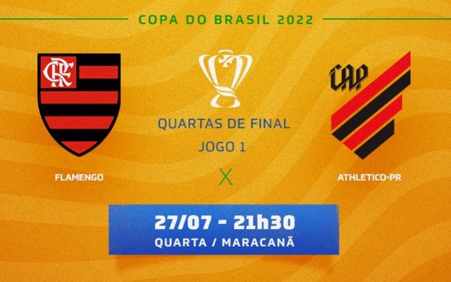 Flamengo x Athletico-PR: prováveis times, desfalques e onde assistir ao duelo da Copa do Brasil