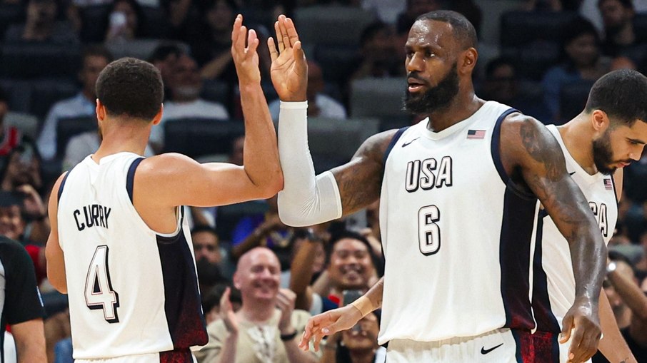 Curry e LeBron disputam as Olimpíadas de Paris