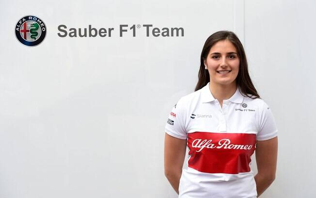 Tatiana Calderón, colombiana de 24 anos, é a nova pilota de testes da Sauber na Fórmula 1