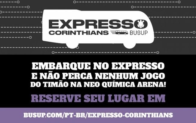 Expresso Corinthians: clube anuncia parceria para levar torcedores à Arena em ônibus fretados