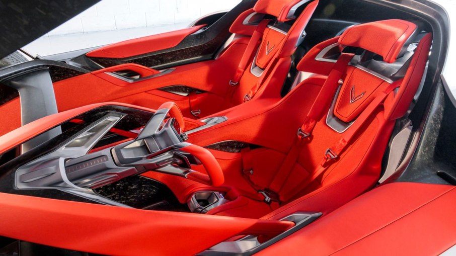 Interior do novo conceito do Chevrolet Corvette