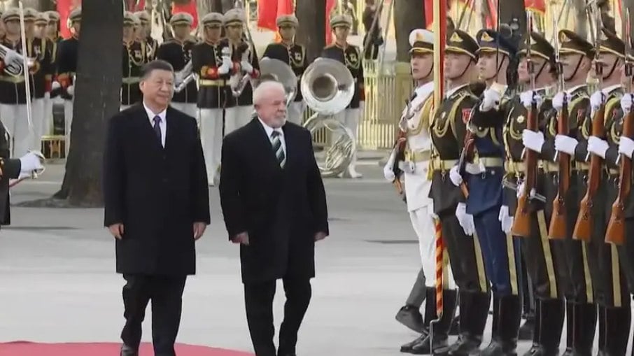 Lula se encontra com Xi Jinping na China, nesta sexta-feira (14) 