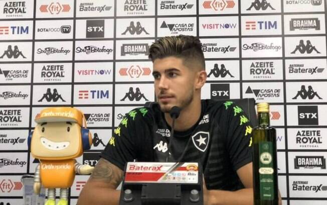 Pedro Raul, atacante do Botafogo Pedro Raul, atacante do Botafogo