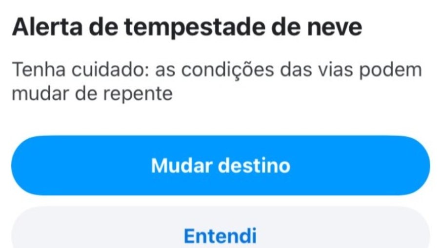 Neve no Nordeste: Waze alerta para nevasca no Piauí Neve no Nordeste: Waze alerta para nevasca no Piauí