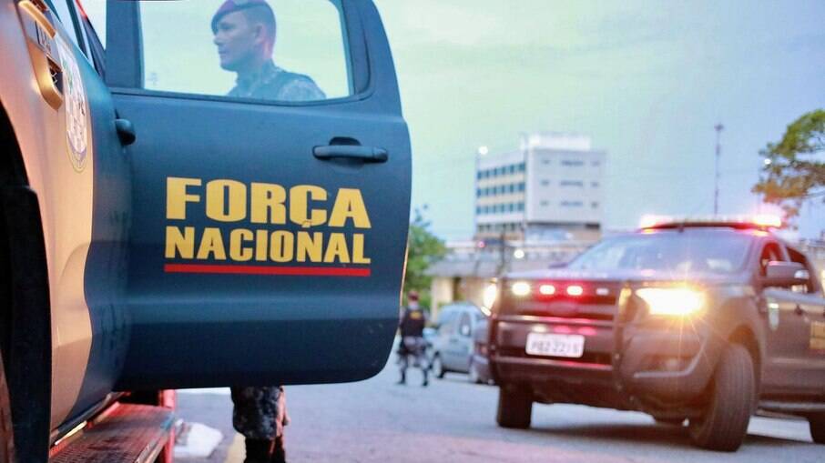 Militares da Força Nacional de Segurança Pública (FNSP)