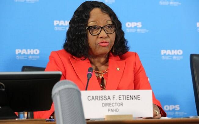 Carina Etienne, diretora da Organização Pan-Americana da Saúde Carina Etienne, diretora da Organização Pan-Americana da Saúde