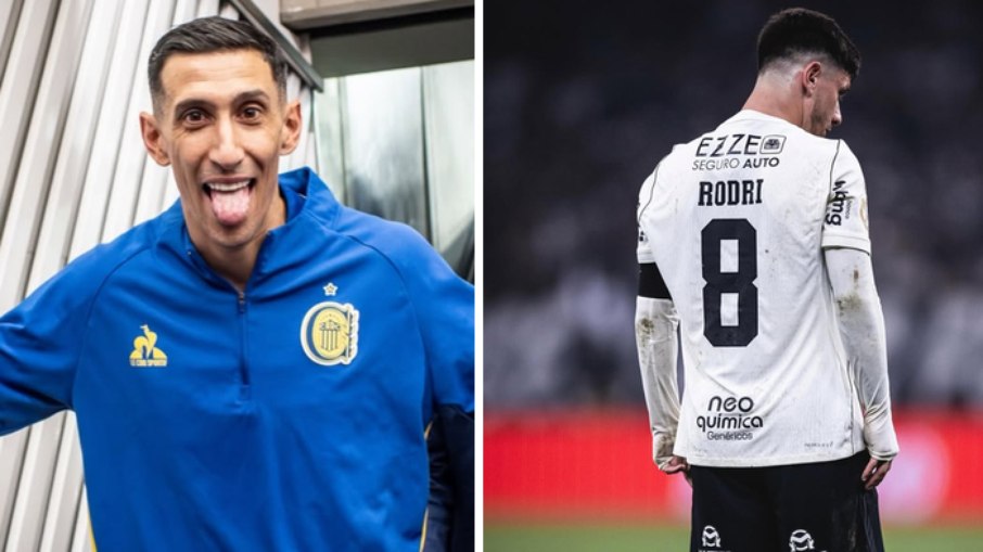 Ángel Di María é uma das principais referências do Rosario Central, enquanto Rodrigo Garro concentra a criação do Corinthians para o duelo na Argentina