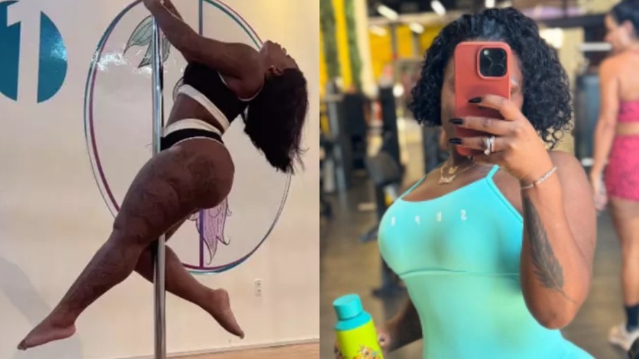 Jojo Todynho começa aula de pole dance Jojo Todynho começa aula de pole dance