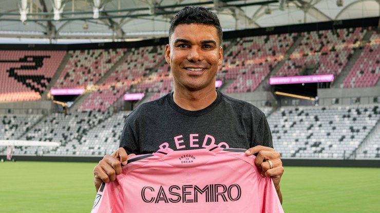 Casemiro é anunciado pelo Inter Miami e jogará com Messi