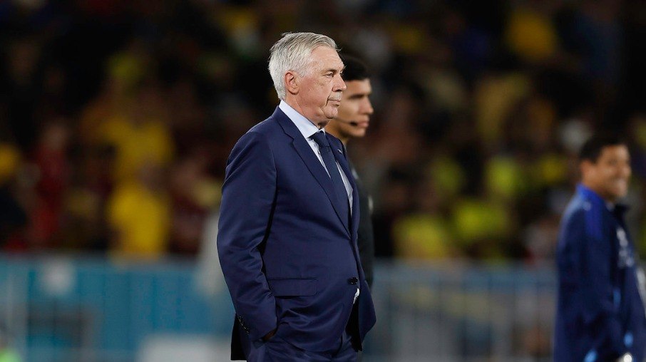 Ancelotti comandou a seleção brasileira no Maracanã