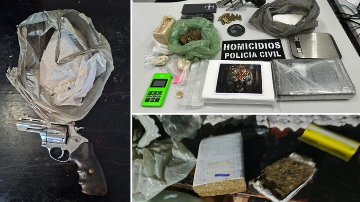 Irmãos suspeitos de fornecer drogas são presos em Goiás