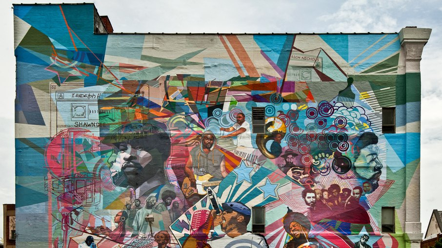 Mural artístico da Filadélfia (EUA)