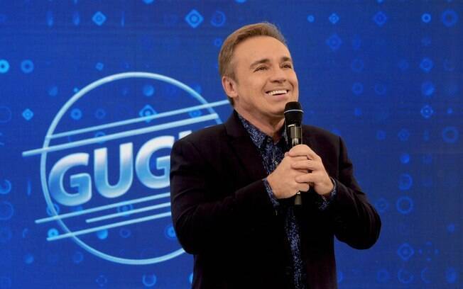 Gugu Liberato:  apresentador durante o programa de TV 