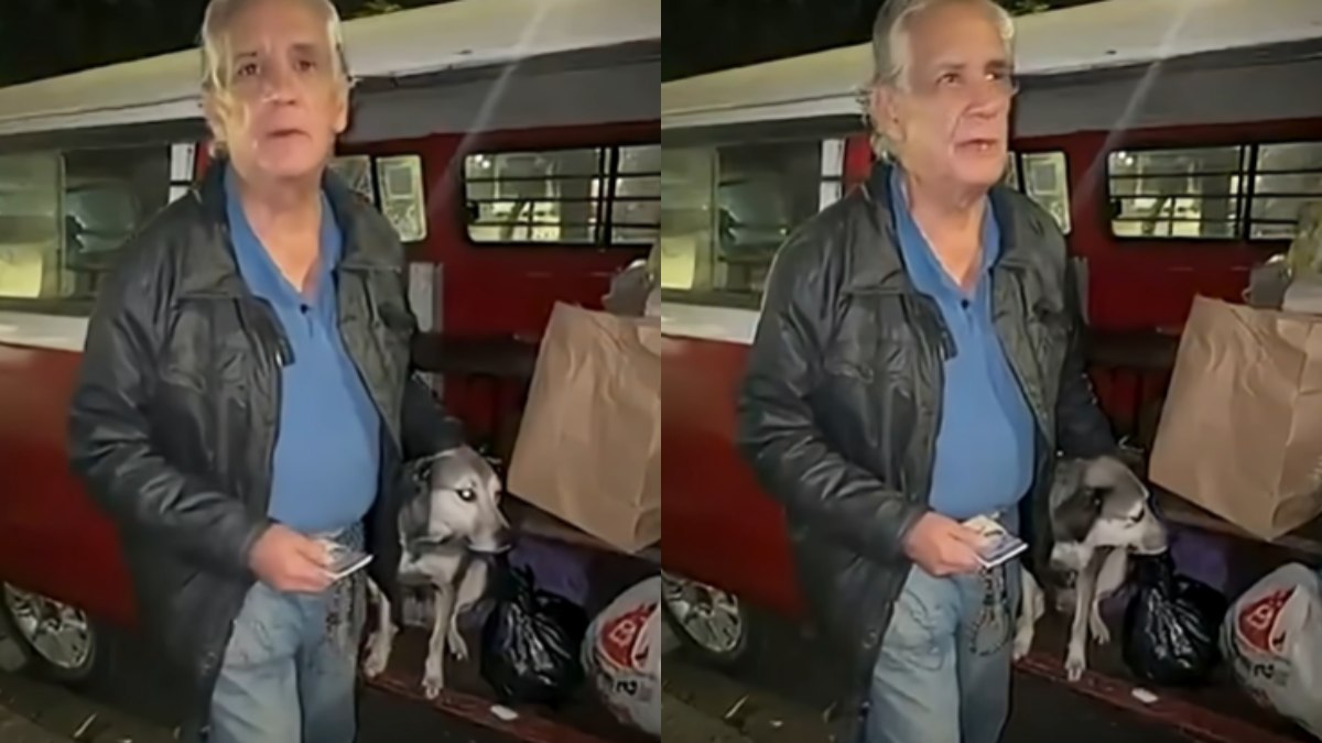 Ator vive em situação de rua