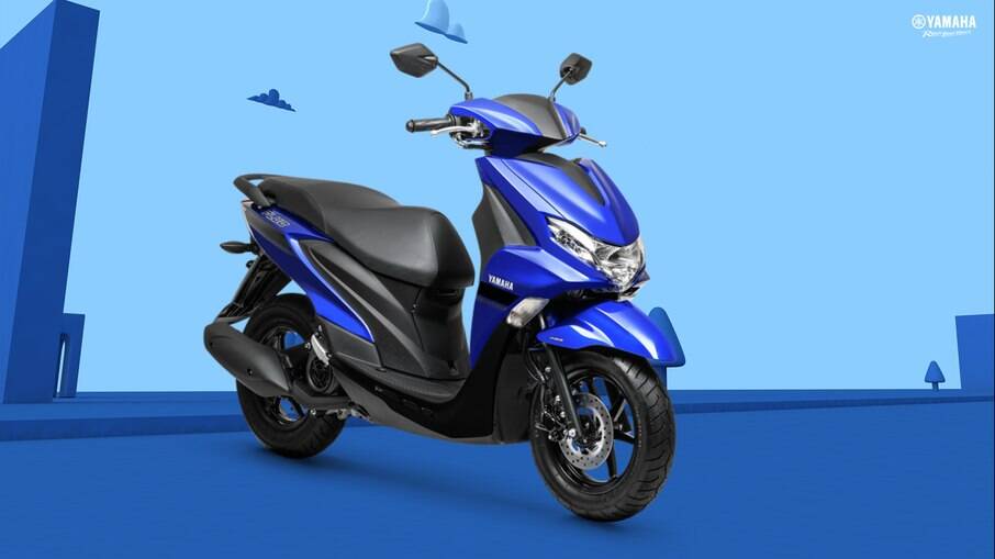 A Yamaha Fluo ABS conta com Stop & Start Inteligente que ajuda e economizar e reduzir as emissões