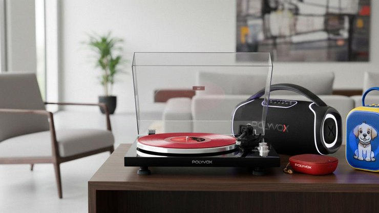Polyvox anuncia descontos em caixas de som, boombox e toca-discos