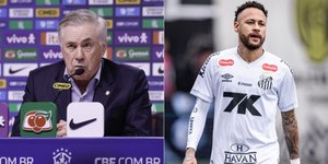 Conversa com Neymar? Ancelotti revela plano com o astro do Santos