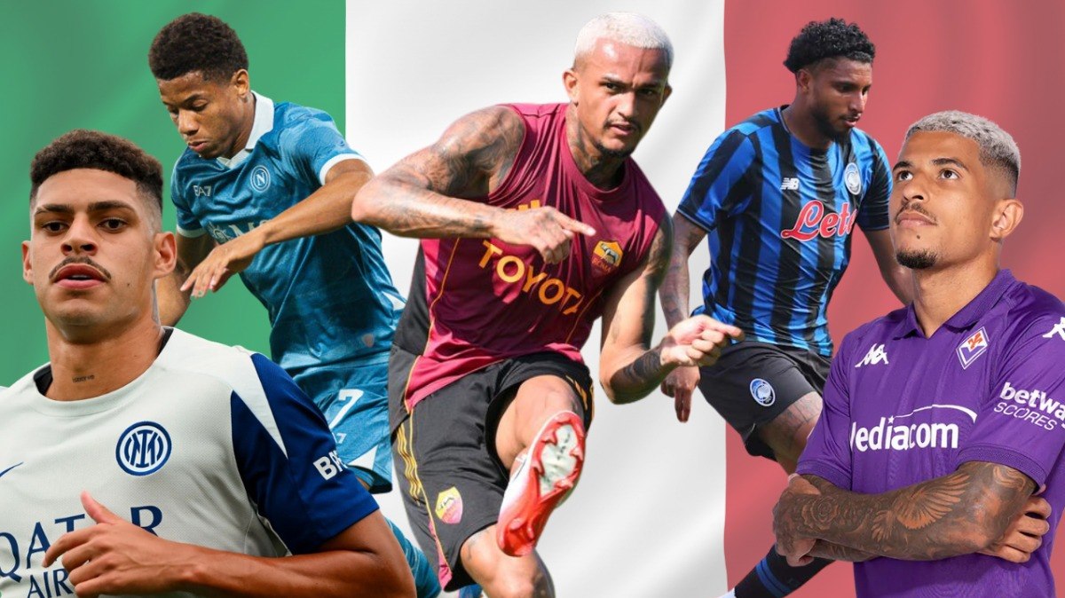 Luis Henrique, Neres, Wesley, Éderson e Dodô são alguns dos brasileiros na Itália