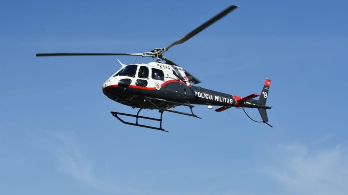 Helicóptero Águia, da Polícia Militar