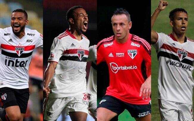 São Paulo teve laterais diferentes em todos os jogos nesta temporada