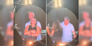 Reação de casal surpreende Chris Martin durante show do Coldplay