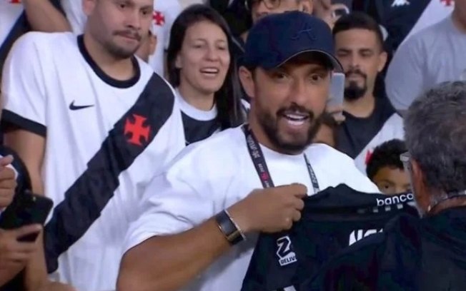 Nene está no Maracanã para o jogo entre Vasco e Boca Juniors Nene está no Maracanã para o jogo entre Vasco e Boca Juniors