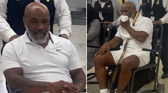 Mike Tyson é visto de cadeira de rodas após prever morte em breve