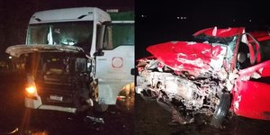 Batida entre carro e carreta mata 3 na BR-158 em Três Lagoas (MS)