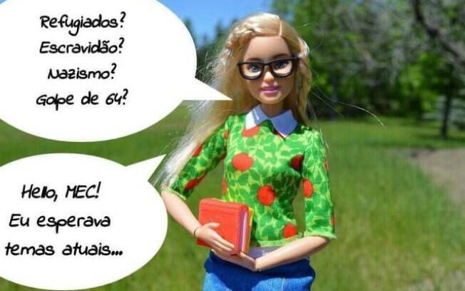 Barbie fascista: um dos memes que mais pegaram em 2018