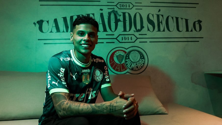 Richard Ríos é o novo reforço do Palmeiras