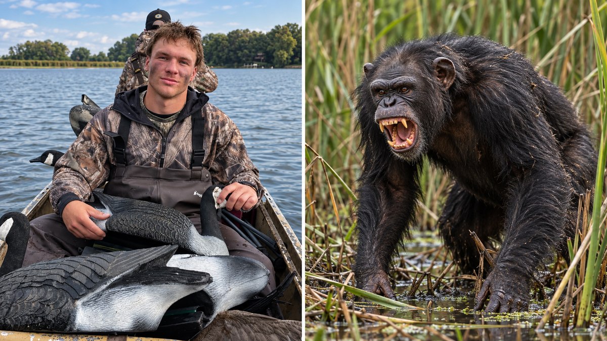 O lutador amador Cole “Wavy” Johnson aceitou o combate contra um chimpanzé