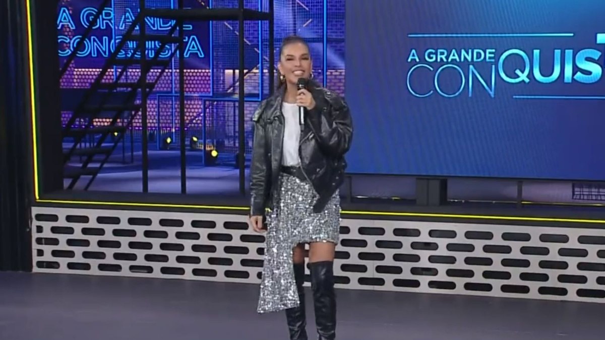 Mariana Rios é a apresentadora de 'A Grande Conquista'