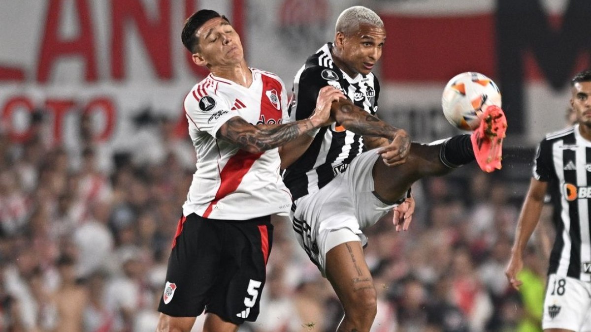 Atlético-MG segura vantagem contra o River Plate e garante vaga na final da Libertadores