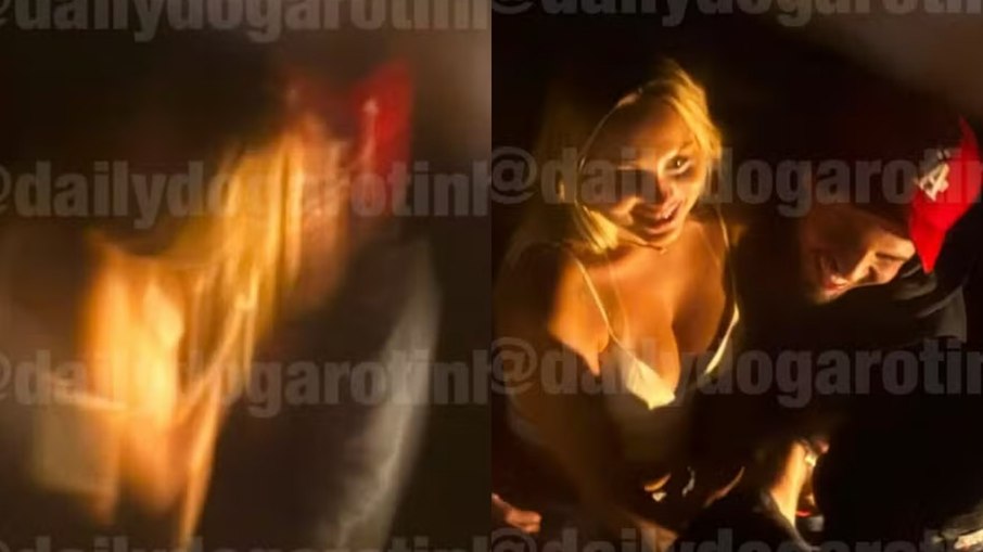 Lara Jucah é flagrada aos beijos com Zé Felipe Lara Jucah é flagrada aos beijos com Zé Felipe