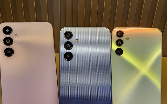 Samsung lança Galaxy A05s, A15 e A25 no Brasil com foco em durabilidade