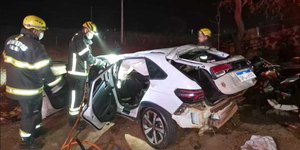 Acidente entre três veículos deixa sete mortos na BR-153