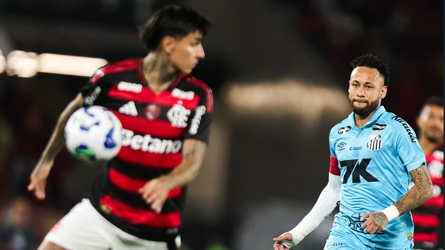 Flamengo provoca Neymar após vitória contra o Santos Flamengo provoca Neymar após vitória contra o Santos