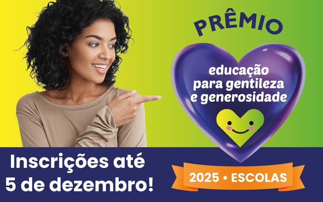 Prêmio EGG 2025 Escolas recebe inscrições até 05/12/25 Prêmio EGG 2025 Escolas recebe inscrições até 05/12/25