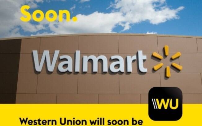 Walmart e Western Union firmam acordo para oferecer transferências de dinheiro da Western Union no Walmart