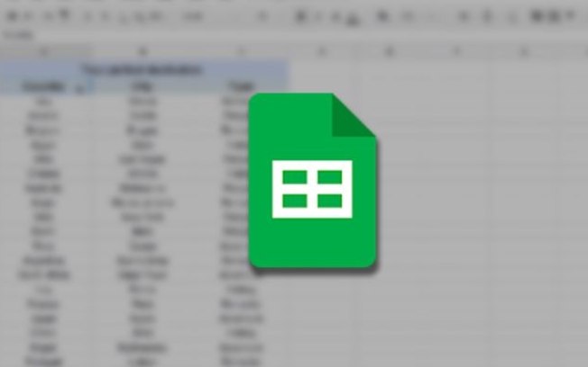 Planilhas do Google permite criar tabelas com apenas dois cliques