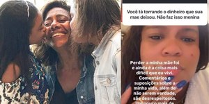 Filha de Glória Maria rebate acusações sobre herença nas redes